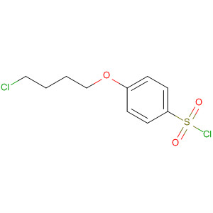 Benzenesulfonyl chloride, 4-(4-chlorobutoxy)- molecular structure