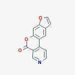 pyrido(3,4-c)psoralen molecular structure
