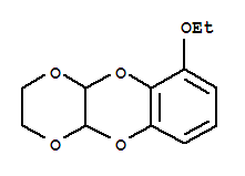 1,4-Dioxino[2,3-b][1,4]benzodioxin,6-ethoxy-2,3,4a,10a-tetrahydro- molecular structure