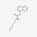 naphthalen-1-yl hexylcarbamate