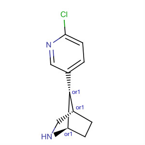 2-Azabicyclo[2.2.1]heptane, 7-(6-chloro-3-pyridinyl)-, (1R,4S,7S)-rel-