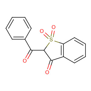 Benzo[b]thiophen-3(2H)-one, 2-benzoyl-, 1,1-dioxide