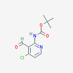 tert-Butyl (4-chloro-3-formylpyridin-2-yl)carbamate