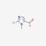 2-chloro-3-methylimidazole-4-carbaldehyde molecular structure