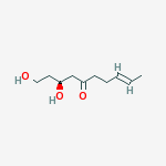 1,3-dihydroxy-8-decen-5-one molecular structure