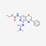 Ethyl N-[5-[(e)-dimethylaminomethylideneamino]-3-phenyl-2h-pyrido[4,3-b][1,4]oxazin-7-yl]carbamate