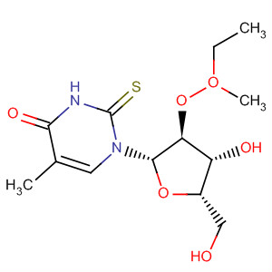 Uridine, 2'-O-(2-methoxyethyl)-5-methyl-2-thio- molecular structure