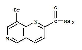 8-BROMO-[1,6]NAPHTHYRIDINE-2-CARBOXYLIC ACID AMIDE