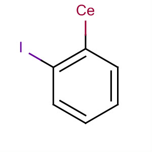 Cerium, iodophenyl- molecular structure
