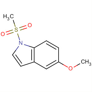 1H-Indole, 5-methoxy-1-(methylsulfonyl)- molecular structure