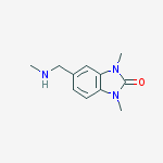 1,3-Dimethyl-5-methylaminomethyl-1,3-dihydro-benzoimidazol-2-one