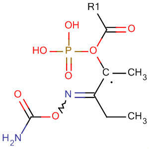 Phosphonic acid, [2-[[(aminocarbonyl)oxy]imino]propyl]-, dimethyl ester molecular structure