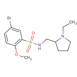 Benzenesulfonamide,5-bromo-N-[(1-ethyl-2-pyrrolidinyl)methyl]-2-methoxy-