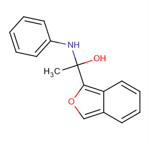 1-Isobenzofuranacetonitrile, 1,3-dihydro-1-hydroxy-3-phenyl- molecular structure