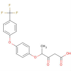 Pentanoic acid, 3-oxo-4-[4-[4-(trifluoromethyl)phenoxy]phenoxy]-