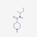 N-(Sec-Butyl)Piperidine-4-Carboxamide, 95% molecular structure