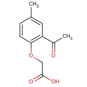 Acetic acid, (2-acetyl-4-methylphenoxy)- molecular structure