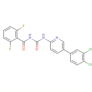 Benzamide,N-[[[5-(3,4-dichlorophenyl)-2-pyridinyl]amino]carbonyl]-2,6-difluoro-
