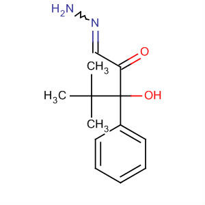 2-Propanone, 1-hydroxy-1-phenyl-, (1,1-dimethylethyl)hydrazone molecular structure