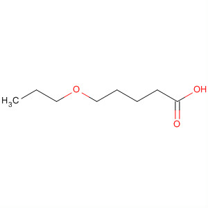 Pentanoic acid, 5-propoxy- molecular structure