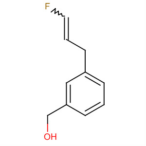 Benzenemethanol, 3-(3-fluoro-2-propenyl)-, (Z)- molecular structure
