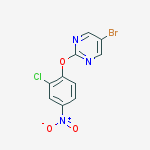 5-bromo-2-(2-chloro-4-nitrophenoxy)pyrimidine