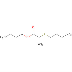Propanoic acid, 2-(butylthio)-, butyl ester molecular structure