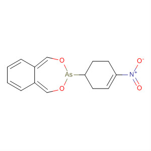 2,4,3-Benzodioxarsepin, 1,5-dihydro-3-(4-nitrophenyl)- molecular structure