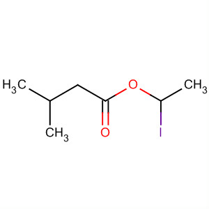 Butanoic acid, 3-methyl-, 1-iodoethyl ester molecular structure