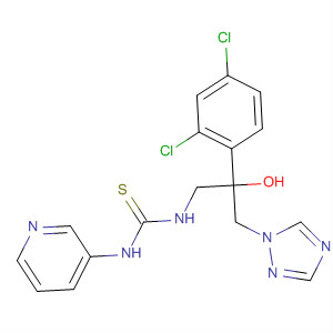 Thiourea,N-[2-(2,4-dichlorophenyl)-2-hydroxy-3-(1H-1,2,4-triazol-1-yl)propyl]-N'-3-pyridinyl-