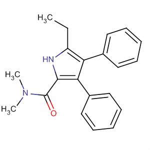 1H-Pyrrole-2-carboxamide, 5-ethyl-N,N-dimethyl-3,4-diphenyl-