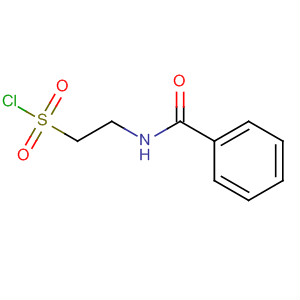 Ethanesulfonyl chloride, 2-(benzoylamino)- molecular structure
