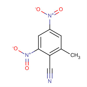 Benzonitrile, 2-methyl-4,6-dinitro- molecular structure