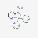 8,8-Diphenyl-2,3,4,8-tetrahydroimidazo[1,5-a]pyrimidin-6-amine molecular structure