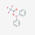 DIPHENYL [(TRIFLUOROACETYL)OXY]BISMUTHINE molecular structure