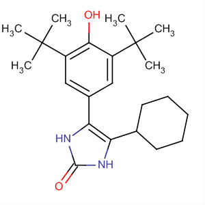 2H-Imidazol-2-one,4-[3,5-bis(1,1-dimethylethyl)-4-hydroxyphenyl]-5-cyclohexyl-1,3-dihydro-