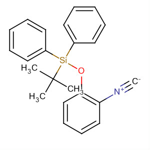 Silane, (1,1-dimethylethyl)(2-isocyanophenoxy)diphenyl- molecular structure