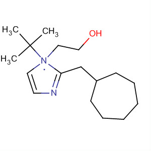 1H-Imidazole-1-ethanol, b-(cycloheptylmethyl)-a-(1,1-dimethylethyl)- molecular structure
