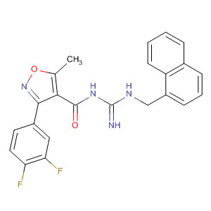 4-Isoxazolecarboxamide,3-(3,4-difluorophenyl)-N-[imino[(1-naphthalenylmethyl)amino]methyl]-5-methyl-