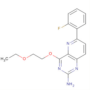 Pyrido[3,2-d]pyrimidin-2-amine, 4-(2-ethoxyethoxy)-6-(2-fluorophenyl)-