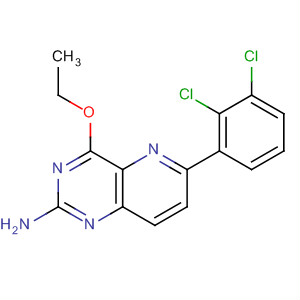 Pyrido[3,2-d]pyrimidin-2-amine, 6-(2,3-dichlorophenyl)-4-ethoxy-
