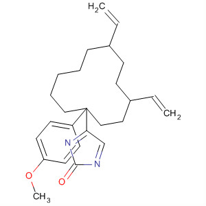 4,13:7,10-Dietheno-2H-cyclododecimidazol-2-one,1,3,5,6,11,12-hexahydro-1-(4-methoxyphenyl)-