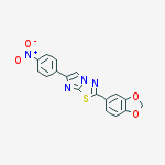 2-(1,3-benzodioxol-5-yl)-6-(4-nitrophenyl)imidazo[2,1-b][1,3,4]thiadiazole
