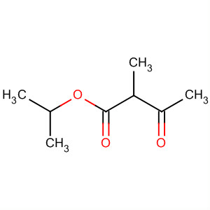 Butanoic acid, 2-methyl-3-oxo-, 1-methylethyl ester molecular structure