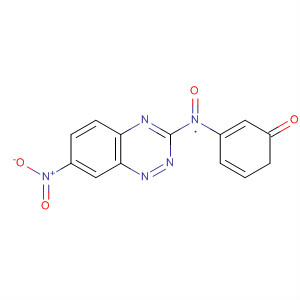 1,2,4-Benzotriazin-3-amine, 7-nitro-N-phenyl-, 1,4-dioxide molecular structure