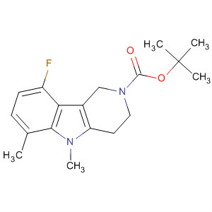 2H-Pyrido[4,3-b]indole-2-carboxylic acid,9-fluoro-1,3,4,5-tetrahydro-5,6-dimethyl-, 1,1-dimethylethyl ester
