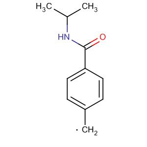 Methyl, [4-[[(1-methylethyl)amino]carbonyl]phenyl]- molecular structure