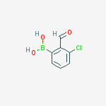 (3-Chloro-2-formylphenyl)boronic acid