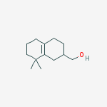 1,2,3,4,5,6,7,8-octahydro-8,8-dimethylnaphthalene-2-methanol molecular structure