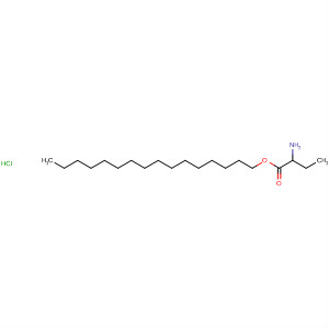 Butanoic acid, 2-amino-, hexadecyl ester, hydrochloride molecular structure